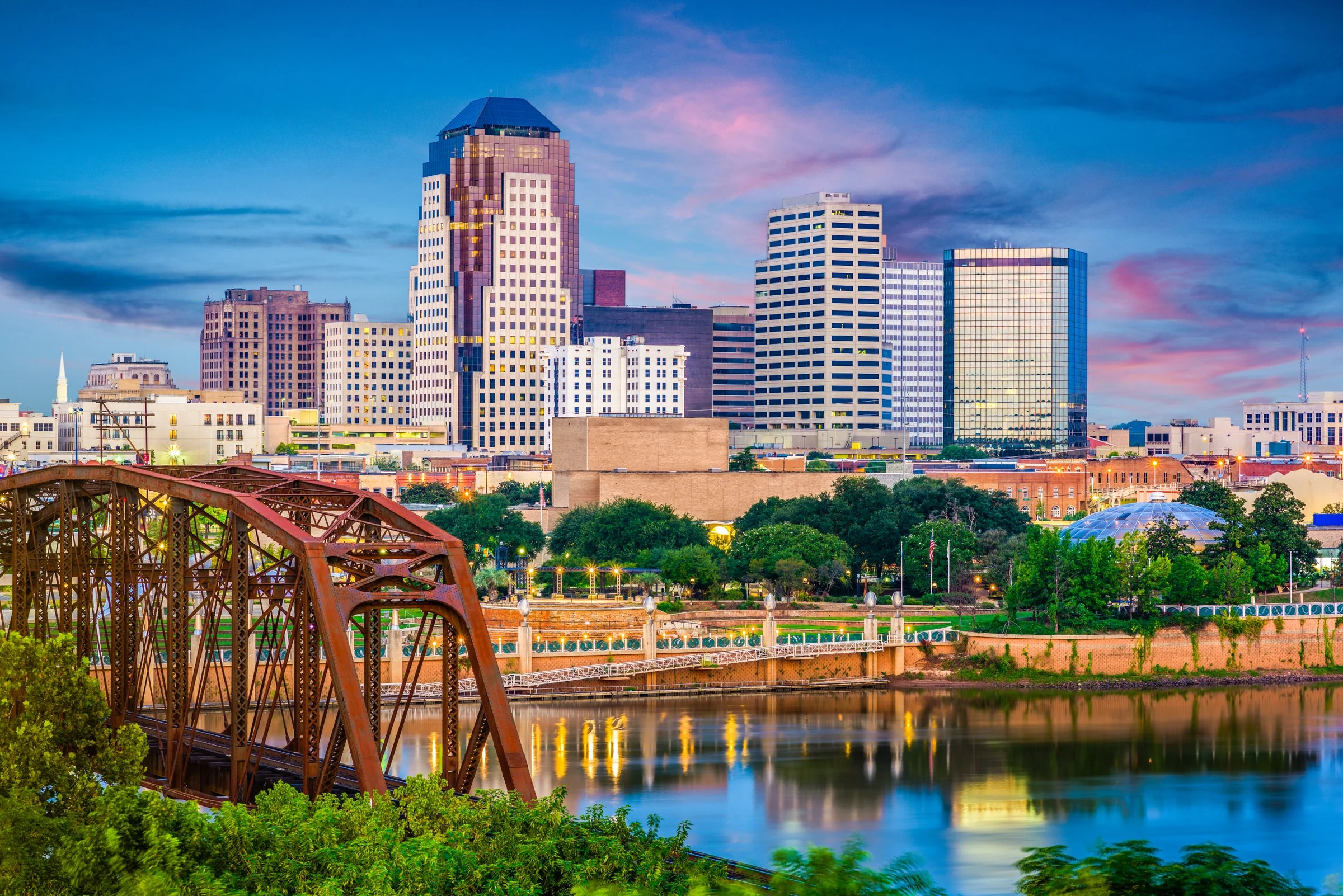 Commercial roofing project in Shreveport